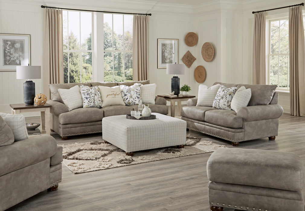 Jackson Furniture - Briarcliff Cocktail Ottoman in Sandstone - 2083-12-SAND