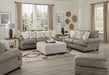 Jackson Furniture - Briarcliff Chair with Ottoman in Pebble/Sandstone - 2083-01-10-SAND - GreatFurnitureDeal