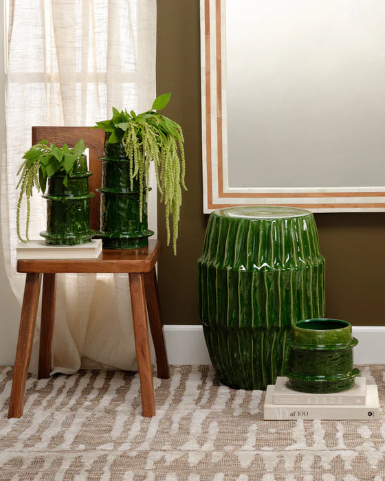 Jamie Young Company - Algae Side Table in Green - 20ALGA-STGRN - GreatFurnitureDeal