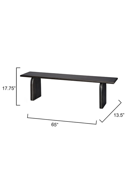 Jamie Young Company - Arc Bench - 20ARC-BEBK - GreatFurnitureDeal