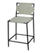 Jamie Young Company - Asher Counter Stool - Dove Grey - 20ASHE-CSDG - GreatFurnitureDeal