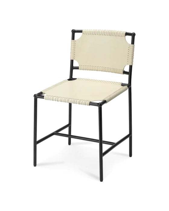 Jamie Young Company - Asher Dining Chair - 20ASHE-DCWH - GreatFurnitureDeal