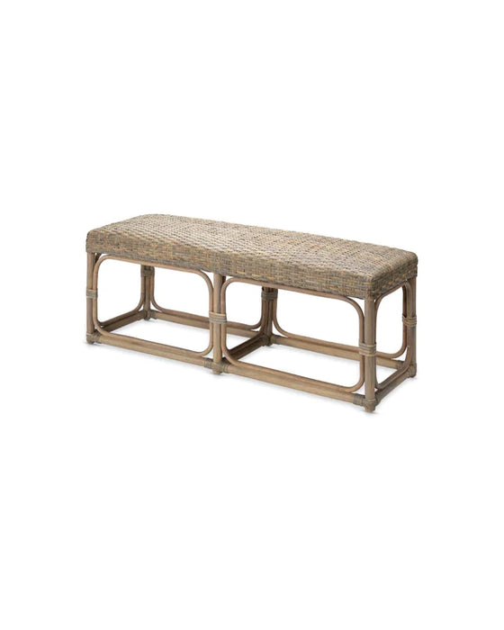 Jamie Young Company - Avery Bench - Grey - 20AVER-BEGR - GreatFurnitureDeal