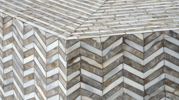 Jamie Young Company - Brando Hexagon Coffee Table in Grey - 20BRAN-CTGR - GreatFurnitureDeal