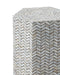 Jamie Young Company - Brando Hexagon Side Table in Grey - 20BRAN-STGR - GreatFurnitureDeal