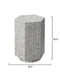 Jamie Young Company - Brando Hexagon Side Table in Grey - 20BRAN-STGR - GreatFurnitureDeal