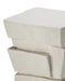 Jamie Young Company - Brick Side Table in Cream White - 20BRIC-STWH - GreatFurnitureDeal