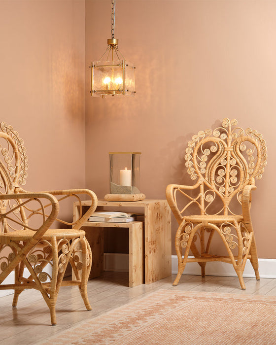 Jamie Young Company - Hibiscus Arm Chair in Natural - 20HIBI-CHNA - GreatFurnitureDeal