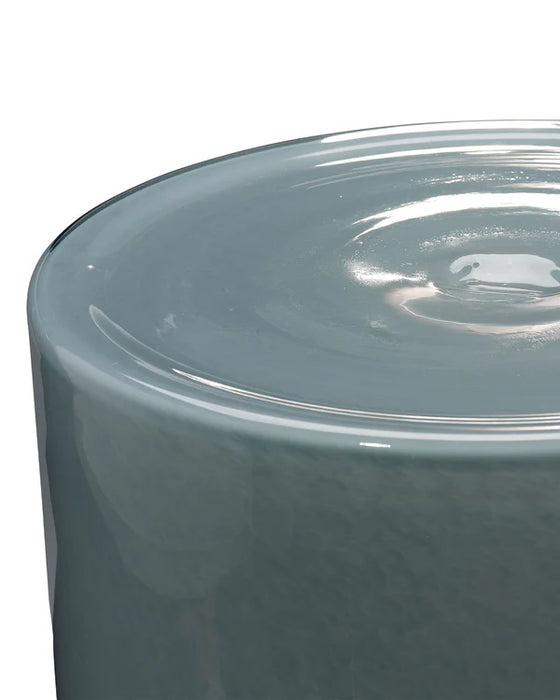 Jamie Young Company - Huntington Garden Stool in Blue - 20HUNT-STBL - GreatFurnitureDeal