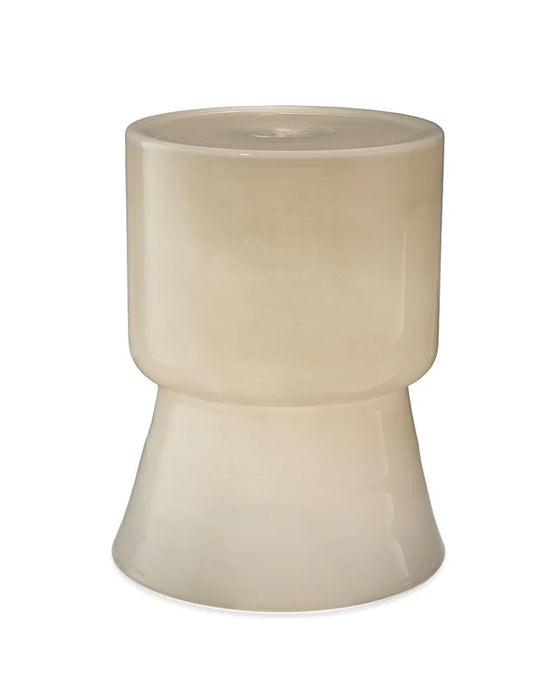 Jamie Young Company - Huntington Garden Stool in Cream - 20HUNT-STCR - GreatFurnitureDeal