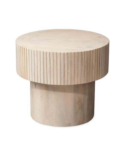 Jamie Young Company - Notch Round Side Table - 20NOTC-RNBW - GreatFurnitureDeal