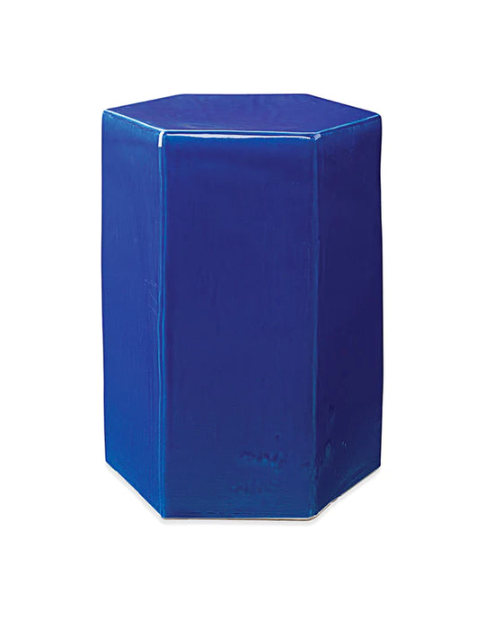 Jamie Young Company - Porto Side Table Cobalt Blue - Small - 20PORT-SMCO - GreatFurnitureDeal