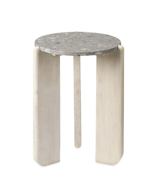 Jamie Young Company - Quarry Side Table in Grey - 20QUAR-STGR - GreatFurnitureDeal