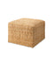 Jamie Young Company - Large Ottoman - Natural - 20RATT-LGNA - GreatFurnitureDeal