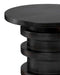 Jamie Young Company - Revolve Side Table - Charcoal - 20REVO-STCH - GreatFurnitureDeal