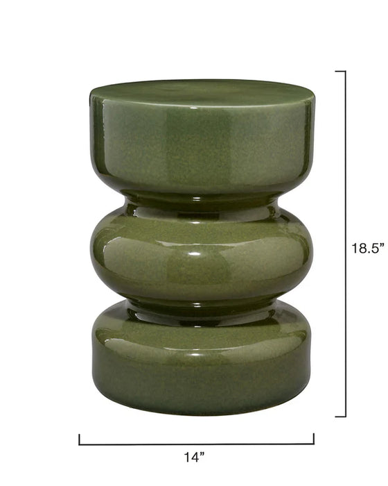Jamie Young Company - Saguaro Garden Stool - 20SAGU-STGR - GreatFurnitureDeal