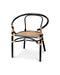 Jamie Young Company - Saltwater Arm Chair in Black - 20SALT-CHBK - GreatFurnitureDeal
