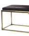 Jamie Young Company - Shelby Bench - Brown Hide - 20SHEL-BEES - GreatFurnitureDeal