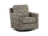 Southern Home Furnishings - Collage Swivel Glider Chair in Multi - 21-02G Collage Coffee Swivel Glider - GreatFurnitureDeal