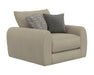 Jackson Furniture - Ezra Chair 1/2 with Ottoman in Twine - 210601-210610-TWINE - GreatFurnitureDeal