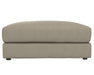 Jackson Furniture - Ezra Chair 1/2 with Ottoman in Twine - 210601-210610-TWINE - GreatFurnitureDeal
