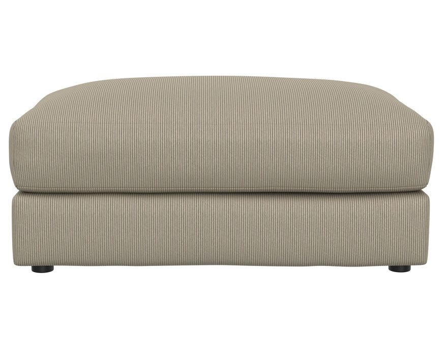 Jackson Furniture - Ezra Chair 1/2 with Ottoman in Twine - 210601-210610-TWINE - GreatFurnitureDeal