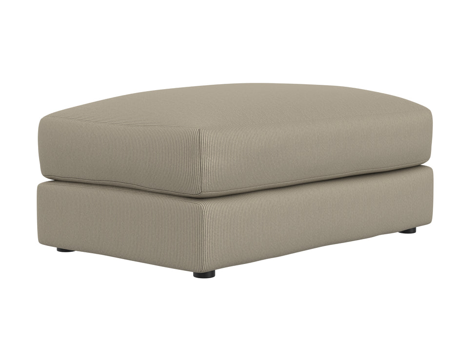 Jackson Furniture - Ezra Chair 1/2 with Ottoman in Twine - 210601-210610-TWINE - GreatFurnitureDeal
