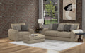 Jackson Furniture - Ezra Chair 1/2 with Ottoman in Twine - 210601-210610-TWINE - GreatFurnitureDeal