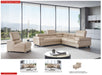 ESF Furniture - 2119 Sectional Sofa in Beige - 2119-SEC-BGE - GreatFurnitureDeal