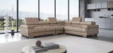 ESF Furniture - 2119 Sectional Sofa in Beige - 2119-SEC-BGE - GreatFurnitureDeal
