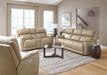Motion Ease - Willow Triple Power Loveseat W/ Zero Gravity Mechanism in Stonewash - 212-26-15 - GreatFurnitureDeal