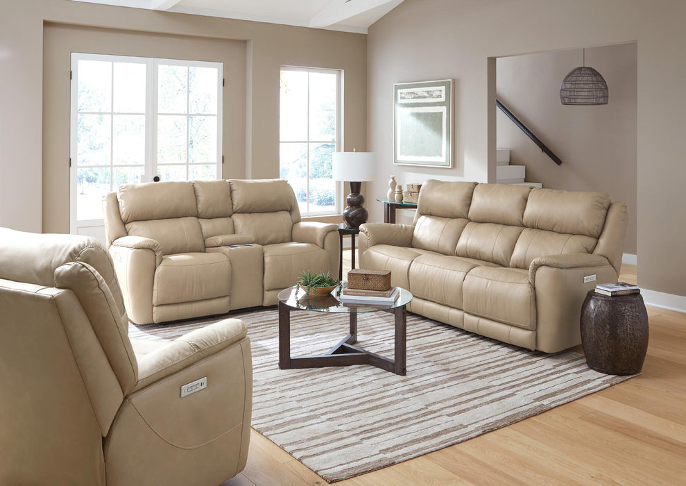 Motion Ease - Willow Triple Power Loveseat W/ Zero Gravity Mechanism in Stonewash - 212-26-15 - GreatFurnitureDeal