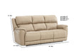 Motion Ease - Willow Triple Power Sofa W/ Zero Gravity Mechanism in Stonewash - 212-36-15 - GreatFurnitureDeal
