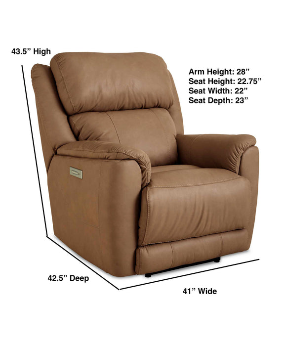 Motion Ease - Willow Zero Gravity Recliner in Butternut - 212-96-18 - GreatFurnitureDeal