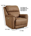 Motion Ease - Willow Zero Gravity Recliner in Butternut - 212-96-18 - GreatFurnitureDeal