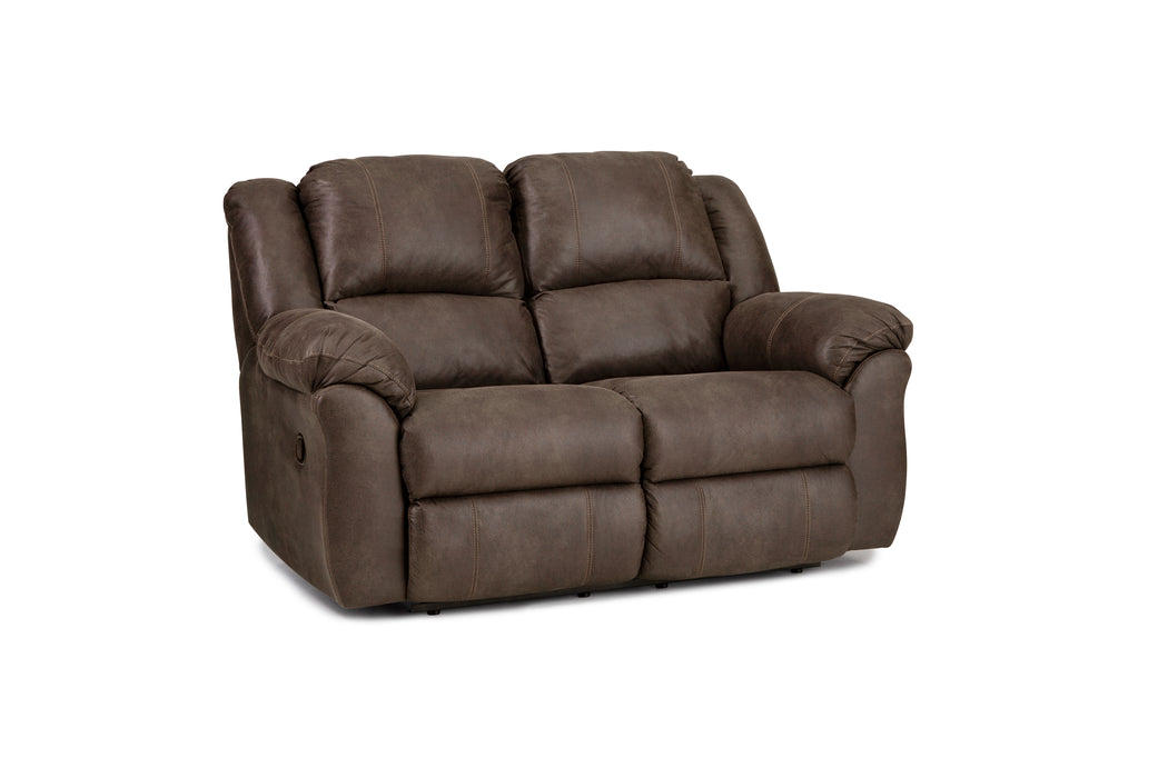 Motion Ease - Ranger Double Reclining Loveseat in Tumbleweed - 213-20-21 - GreatFurnitureDeal