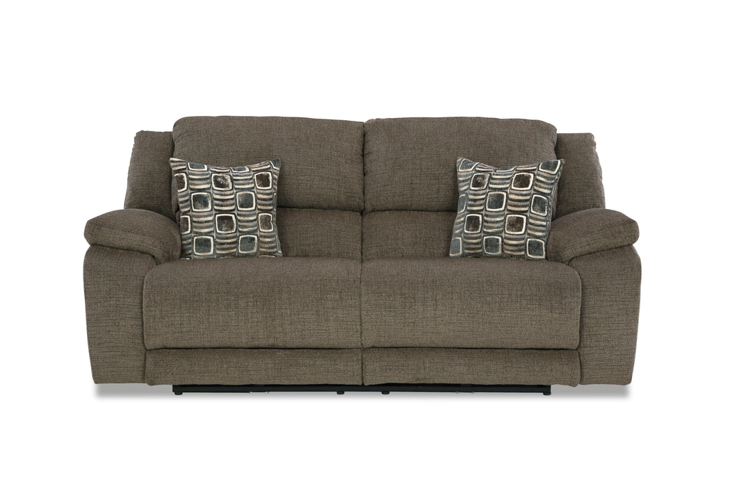 Motion Ease - Michael Triple Power Sofa with Pillows in Nutmeg - 215-37-21 - GreatFurnitureDeal