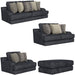 Jackson Furniture - Olympus 4 Piece Living Room Set in Sapphire - 215703-02-01-10-SAPPHIRE - GreatFurnitureDeal