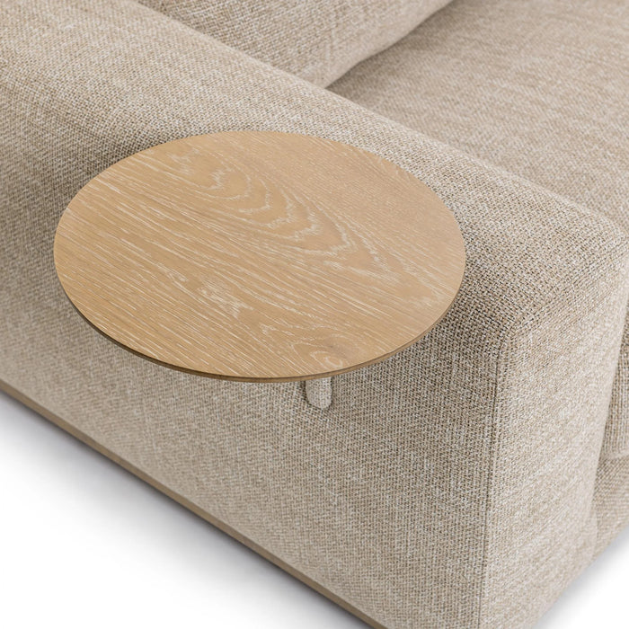 Classic Home - Donovan Sectional in Bisque - 2167SC15