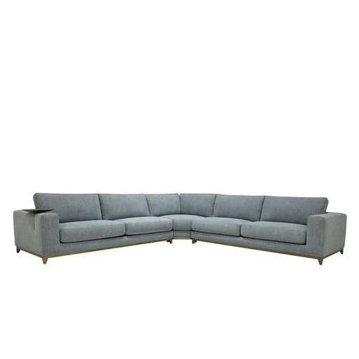 Classic Home - Donovan Sectional Gray - 2167SC14 - GreatFurnitureDeal