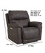Motion Ease - Regency Zero Gravity Recliner in Pewter - 217-96-21 - GreatFurnitureDeal