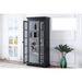 Mariano Furniture - 2183 Curio Cabinet in Black - BM-2183-BLK - GreatFurnitureDeal