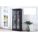 Mariano Furniture - 2183 Curio Cabinet in Black - BM-2183-BLK - GreatFurnitureDeal