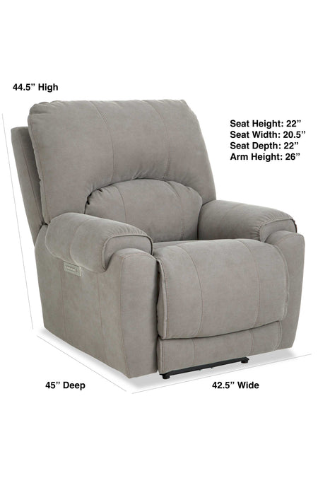 Motion Ease - Havana Zero Gravity Power Recliner in Tan - 219-96-17 - GreatFurnitureDeal