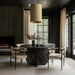 Meridian Furniture - Formentera 48" Black Genuine Marble Dining Table - 219Black-DT48 - GreatFurnitureDeal