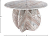 Meridian Furniture - Formentera 48" Brown Genuine Marble Dining Table - 219Brown-DT48 - GreatFurnitureDeal