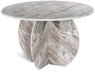 Meridian Furniture - Formentera 48" Brown Genuine Marble Dining Table - 219Brown-DT48 - GreatFurnitureDeal