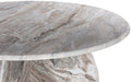 Meridian Furniture - Formentera 48" Brown Genuine Marble Dining Table - 219Brown-DT48 - GreatFurnitureDeal