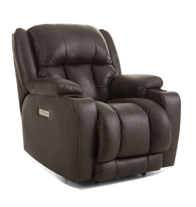 Motion Ease - Bennett Triple Power Recliner with Zero Gravity Mechanismo in Chocolate - 220-96-21 - GreatFurnitureDeal