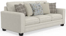 Jackson Furniture - Magnolia Sofa in Shell/Mink - 2201-03-MINK - GreatFurnitureDeal